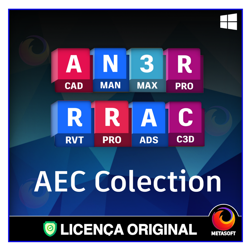 Autodesk Suite AEC Colection completa - original